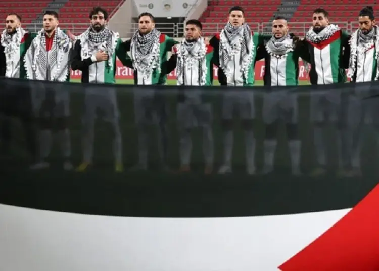 Laga Emosional Timnas Palestina