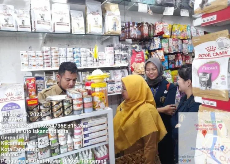 DKP Kota Tangerang Lakukan Pengawasan Obat dan Produk Hewan