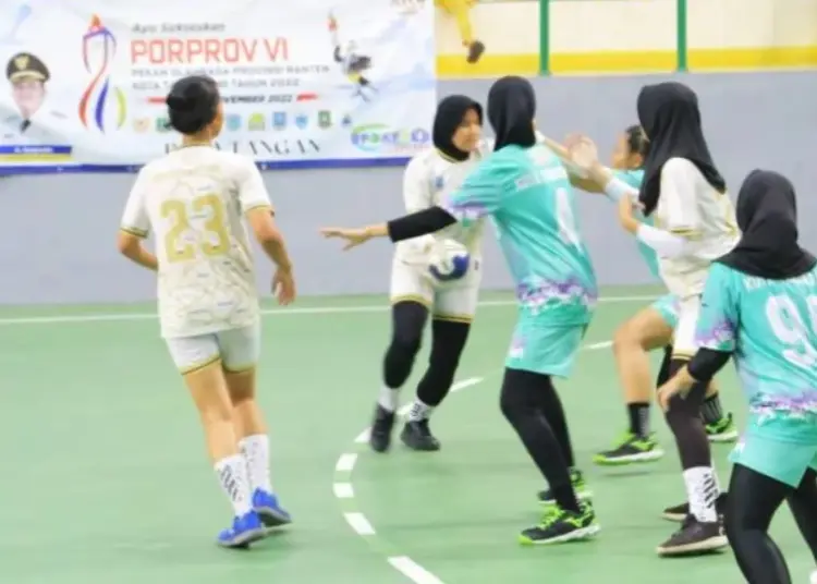 Komite Olahraga Nasional Indonesia (KONI) Kota Tangerang targetkan cabang olahraga (cabor) handball Kota Tangerang untuk mendapatkan medali emas pada ajang Pekan Olahraga Nasional XXI Aceh-Sumatera 2024 (PON XXI). (ISTIMEWA)