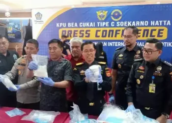 Bea Cukai Bandara Soetta Gagalkan Penyelundupan Sabu dalam Gulungan Senar Pancing