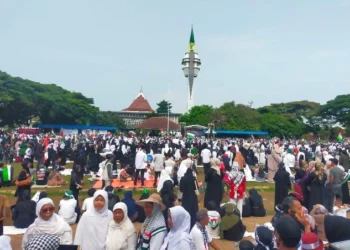 Ribuan Warga Gelar Aksi Bela Palestina