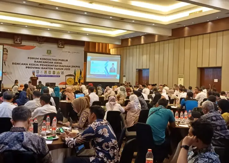 Forum konsultasi Ranwal RKPD Provinsi Banten. (ISTIMEWA)