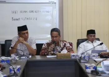 Kegiatan rapat 
evaluasi atau sinkronisasi terhadap APBD Kabupaten dan Kota tahun 2024. (ISTIMEWA)