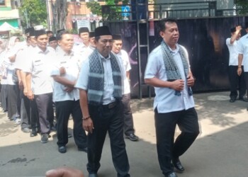 Meriah, Prosesi Lepas Sambut Kepala SMP Negeri 3 Kota Tangerang