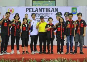 Pelantikan Pengurus Percasi Kota Tangerang. (ISTIMEWA)