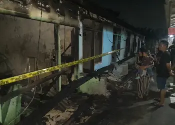 Setrikaan Ditinggal, 8 Kamar Rumah Kontrakan Terbakar Di Kota Tangerang