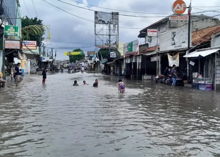 Lima Lokasi di Kota Serang Kebanjiran