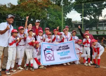 Tim Baseball Lorenz Juara Indonesia Little League 2024