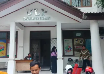 Kantor UKPBJ Kabupaten Serang. (ISTIMEWA)