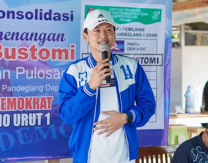 Ketua Fraksi Partai Demokrat DPRD Kabupaten Pandeglang, Iing Andri Supriadi. (ISTIMEWA)