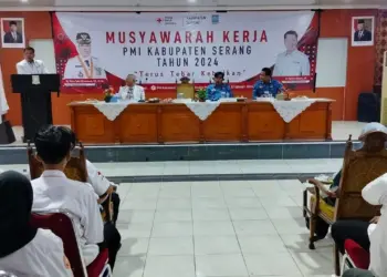 PMI Kabupaten Serang gelar Musyawarah Kerja. (ISTIMEWA)