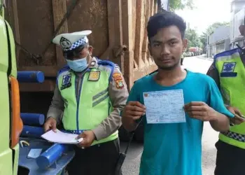 Sudah 58 Truk Tanah Langgar Jam Operasional Ditindak