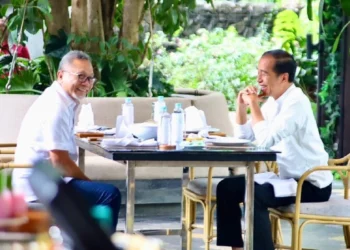 Jokowi Bahas Ini Saat Makan Siang Politik