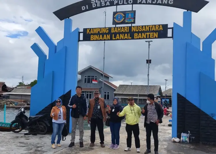 DKPP Kabupaten Serang, kunjungi nelayan di Pulo Panjang. (ISTIMEWA)