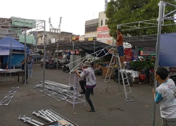 Pasar Mambo Kota Tangerang Siap Diisi Pedagang