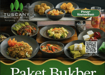 Tuscany Boutique Hotel Serpong Hadirkan Paket Bukber “Pasar Malam”