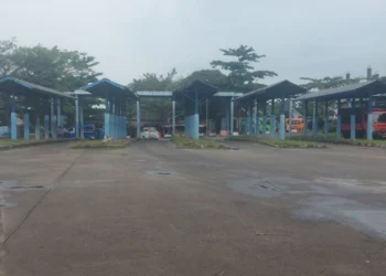 Terminal Kadubanen, Kecamatan Pandeglang, bakal menjadi terminal tipe A dan dikelola oleh Pusat. (ISTIMEWA)