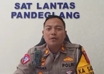 Kasat Lantas Polres Pandeglang, AKP Made Hendra Kusumanat. (ISTIMEWA)