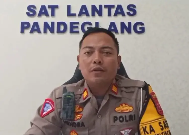 Kasat Lantas Polres Pandeglang, AKP Made Hendra Kusumanat. (ISTIMEWA)