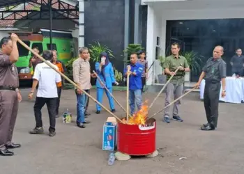 Kejari Lebak Musnahkan Sabu Hingga Heximer