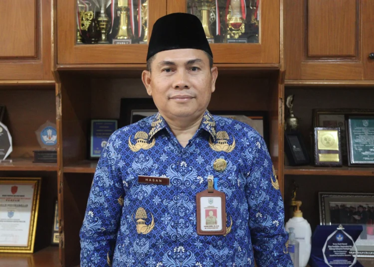 Kepala Inspektorat Kabupaten Pandeglang, Hasan Bisri. (ADIB FAHRIE/SATELITNEWS.COM)