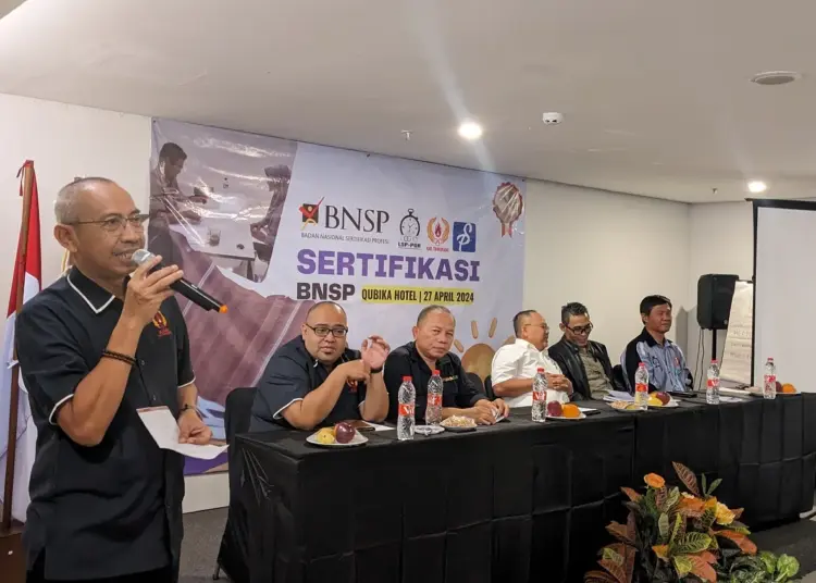 Gelar Sertifikasi BNSP Pertama di Banten, KONI Kabupaten Tangerang Tingkatkan Kualitas Pelatih