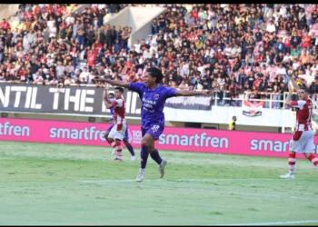 Tundukkan Persis Solo, Persita Pertahankan Peluang Bertahan di Liga 1