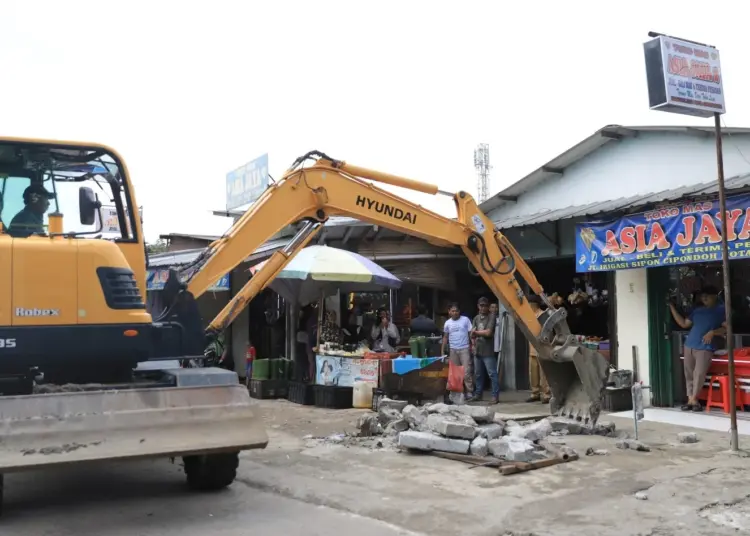 Kembali Ditertibkan, Pedagang Pasar Sipon Cipondoh Bakal Dipindakan ke Plaza Shinta