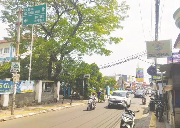 Tawuran Pecah di Depan RSUD Pondok Aren