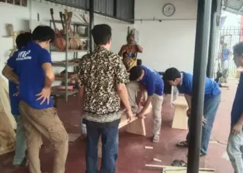 WBP Rangkasbitung Dibekali Pelatihan Furniture Kayu