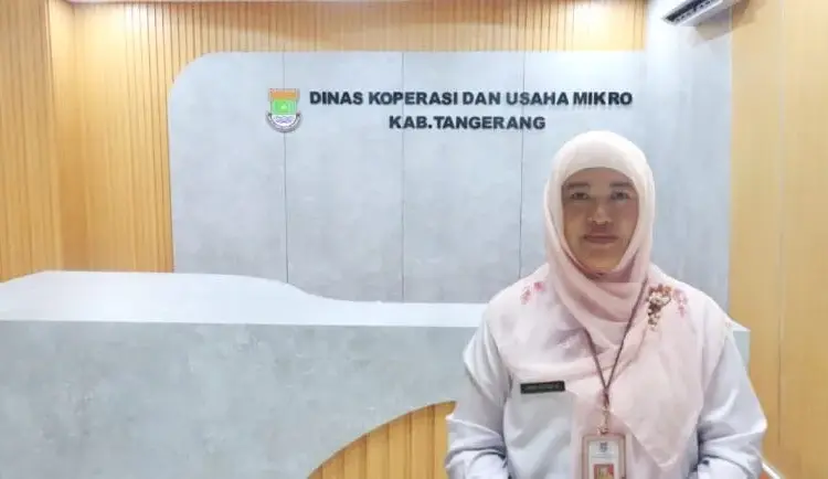 Kepala Dinas Koperasi dan Usaha Mikro Kabupaten Tangerang Anna Ratna.