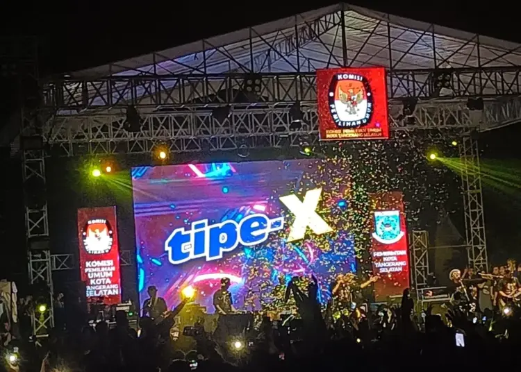 Hadirkan Tipe-X, Ribuan Warga Ramaikan Peluncuran Maskot dan Jingle Pilkada Tangsel