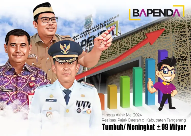 Dibawah Kepemimpinan Pj Bupati Tangerang, Bapenda Mampu Dongkrak Realisasi Pajak Daerah