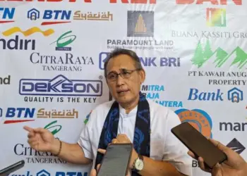 Ketua DPD REI Banten, Roni H Adali. (LUTHFI/SATELITNEWS.COM)