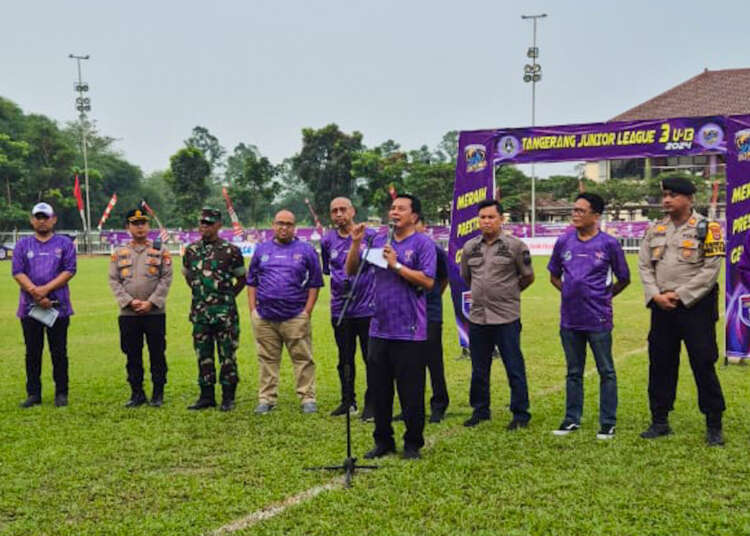 Sekda Maesal Rasyid Buka Tangerang Junior League 3