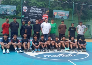 Kunjungi Komunitas Basket, Ketua Perbasi Kota Tangerang Cari Bibit Handal