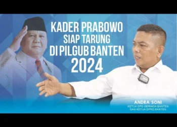 Kader Prabowo Siap Tarung di Pilgub Banten 2024