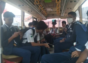 Tahun Ajaran Baru, Dishub Tangsel Perbolehkan Bus Gratis Ditumpangi Orang Tua Siswa