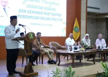 Buka Seminar Partisipasi Perempuan dalam Politik, Dr. Nurdin Berharap Terjadi Peningkatan