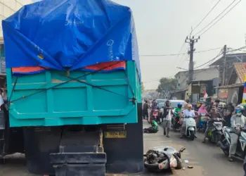 Seorang Bocah 3 Tahun Tewas Terlindas Truk di Sepatan