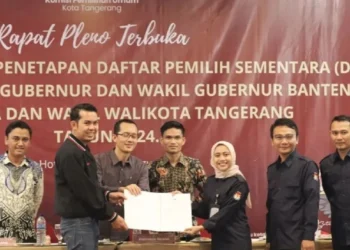 Daftar Pemilih Sementara Kota Tangerang 1,3 Juta Orang