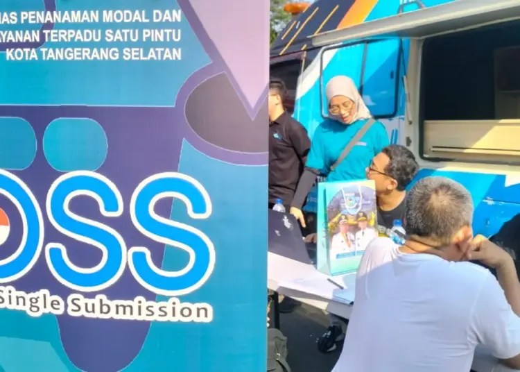 Buka Layanan JOSS di Car Free Day, DPMPTSP Tangsel Jemput Bola Izin Usaha