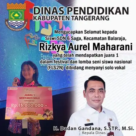 Dinas Pendidikan Kab Tangerang Rizky Aurel Maharani