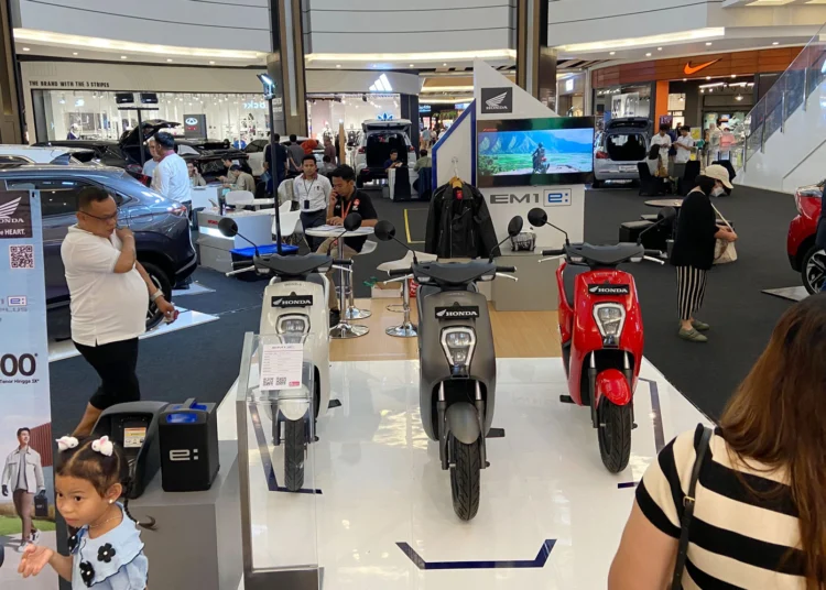 WMS Perkenalkan Sepeda Motor Listrik Lewat Honda EV Exhibition di AEON Mall BSD