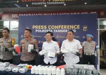 Pengedar 63.100 Butir Obat Keras Ilegal Ditangkap di Bencongan