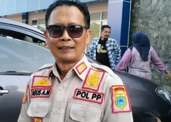 Kasat Pol PP Pandeglang, Agus Amin Mursalin. (DOKUMEN/SATELITNEWS.COM)