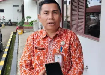 Inspektur Inspektorat Kabupaten Pandeglang, Hasan Basri. (ISTIMEWA)