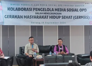 Optimalkan Kampanye Germas, Diskominfo SP Banten Gelar Bimtek Pengelolaan Medsos 