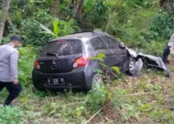 Mobil Terjun ke Jurang Sedalam 20 Meter, ASN Pemkab Lebak Tewas di Lokasi