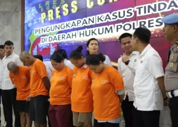 Polres Cilegon Beberkan Peran 5 Tersangka Pembunuhan Anak di Pantai Cihara